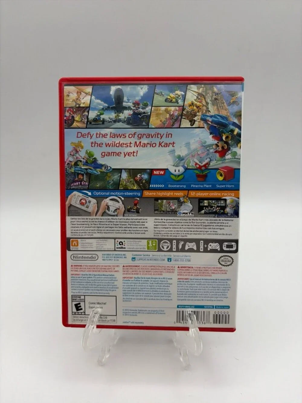 Mario Kart 8 (Nintendo Wii U, 2014) Complete CIB Tested & Working